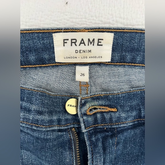 Frame Le High Straight Denim, Size 26 - Picture 3 of 5
